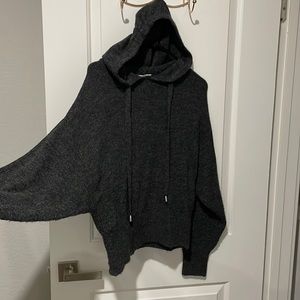 H&M hoodie with big arm pit area. Gray